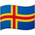 🇦🇽 flag: Åland Islands display on Google